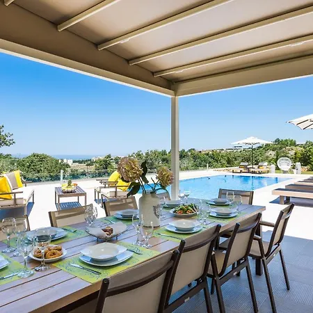 Luxury Cretan Villas With Private Pools Gállos Exterior foto