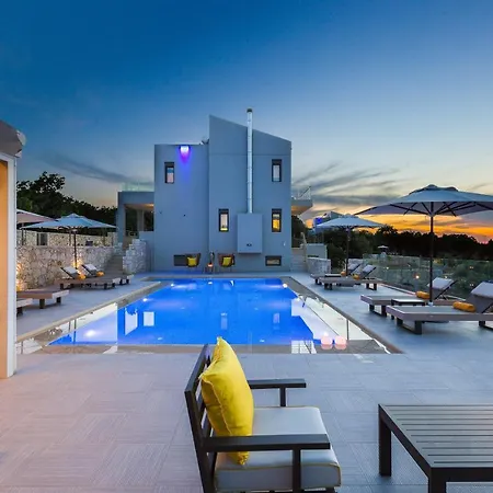 Luxury Cretan Villas With Private Pools Gállos Exterior foto